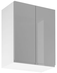 Köögi seinakapp Aspen2 G60, hall kõrgläige, 2 ust