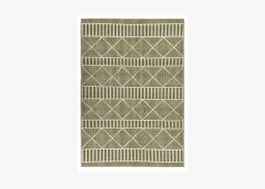 Vaip Tom Tailor Funky Outdoor Geometric 80x165 cm, roheline