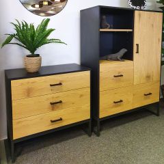 Kummut AMSTERDAM 100x40xH140cm