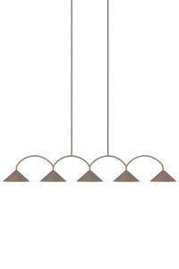 Laelamp Curve 5, moka