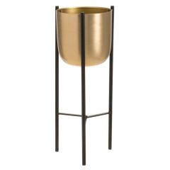 LILLEPOTIALUS GOLDIES H51CM 601950 KULDNE/MUST