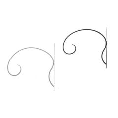 LILLEHOIDJA VENICE 264695 METALL MUST/VALGE ERIN.