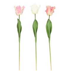 KUNSTLILL TULP PARROT 625259 66CM ERIN.
