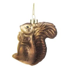 JÕULUEHE GLITTER SQUIRREL 13070 PRUUN X