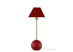 Laualamp Iris 20, bordoo punane