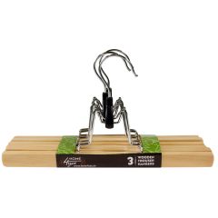 Riidepuud pükstele 3tk/kompl, naturaalne