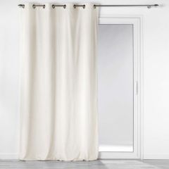 KARDIN CORDUROY 1611428 140X260CM SAMET NATUR.VALGE