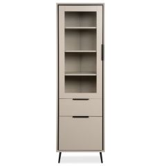 ARONA 52B 3860 VITRIINKAPP 1u1s CAPUCCINO/MUST¤´