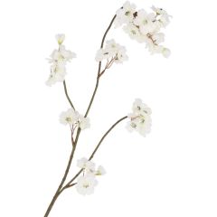 KUNSTLILL CHERRY 611498 85CM VALGE