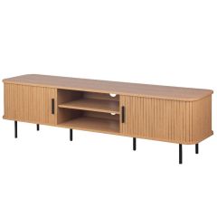 KAJSA 56B 4096 TV-ALUS 160cm RIBI TAMM/MUST¤