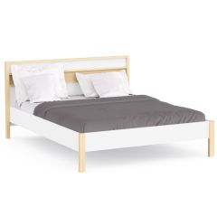 HEVA 283570 VOODI 160x200 VALGE/VICENZA TAMM´´