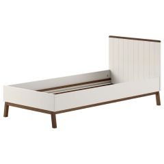 SEZANE SEBE9004 VOODIKARKASS 90x200 ilma põhjata SAVIHALL/PÄHKEL