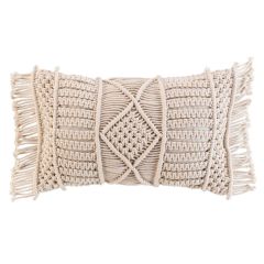 DEK.PADI MACRAME 1609956 30x50CM BEEŽ