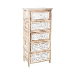 Kummut KASEKE 5-sahtliga 40x29x90cm, nat