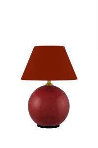 Kaasaskantav laualamp Iris 16, burgundia punane