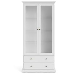 PARIS 77829-49 VITRIINKAPP 2u2s VALGE¤´jaan