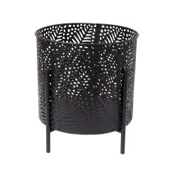 Lillepotiümbris CHIA D25xH28cm, must