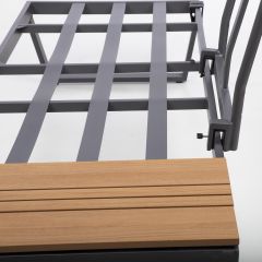 Aiamööblikomplekt MOERS multifunktsionaalne, hall