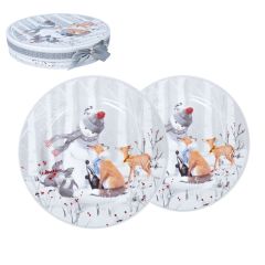 Taldrikud MIA SNOW D19cm 2tk kinkekarbis