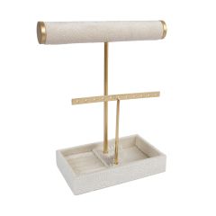 Ehete hoidja ARIADNE, valge