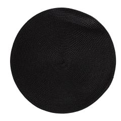 Lauamatt SELMA D38cm, must