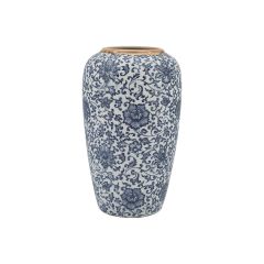 Vaas TITAN STONE D17xH27cm, sinine lill