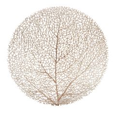 Lauamatt GOLDEN TREE D38cm, kuld