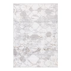 Vaip SALAMANCA-3, 200x285cm, hõbe/valge