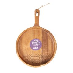 Alus ETNO WOOD 28x20cm, akaatsia