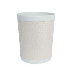 Prügikast WILMA 22x22x27,5cm, valge