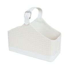 Ajalehekorv WILMA 37,5x17,5x27cm, valge