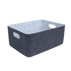 Kast LIDO FELT 36x27xH16cm, tumehall
