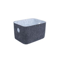 Kast LIDO FELT 20x15,5xH12cm, tumehall