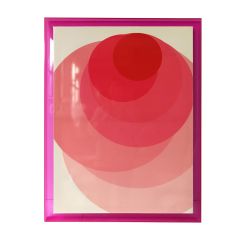 Seinapilt WALLY 60x80cm, roosa ring, akr