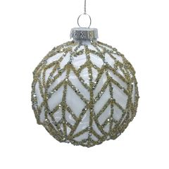 Jõuluehe JOY HOLY D8cm, klaas