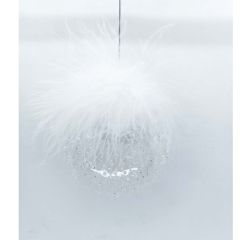 Jõuluehe JOY FLUFY D8cm, klaas