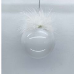 Jõuluehe JOY PEARL D8cm, klaas