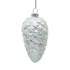 Jõuluehe JOY CONE 10cm, klaas