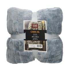 Pleed CARA XL 200x230cm, sinakashall