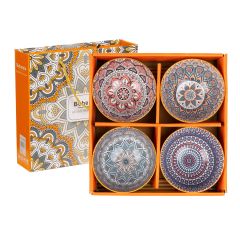 Komplekt BOHEMIA 4-kaussi, värviline