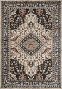 Vaip DARLY-4, 133x190cm, sinine/beež