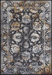 Vaip DARLY-6, 160x230cm, must/beež