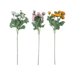 Kunstlill FLOWERLY "Ranunculus" õisi 7tk, mix