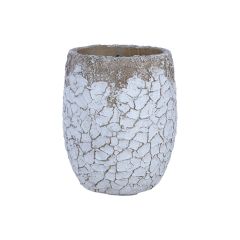 Lillepott SUNNY DESERT D24xH29cm, valge