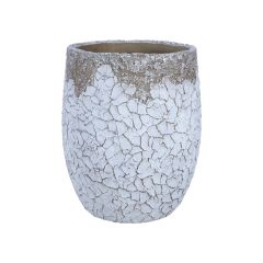 Lillepott SUNNY DESERT D33xH39.5cm, valge