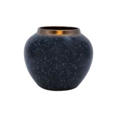 Vaas TITAN STONE D20xH18cm, must/hall