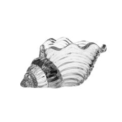 Küünlahoidja SHELL 13xH6cm, klaas