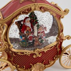 LED-dekoratsioon WONDERLAND 26x11xH20cm punane