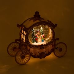 LED-dekoratsioon WONDERLAND 26x11xH20cm valge