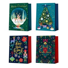 Kinkekott XMAS WISH XS, 14x18x8cm, mix